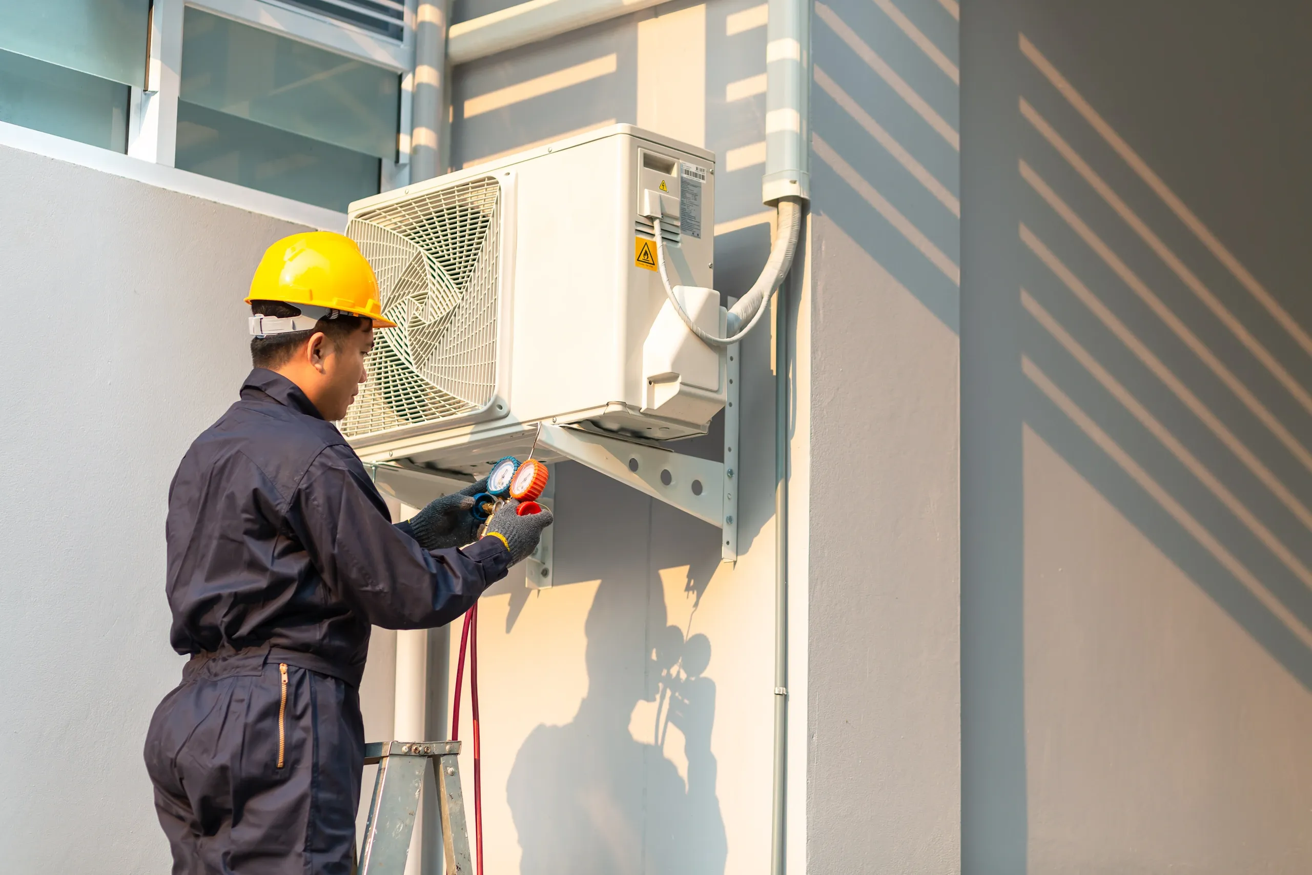 Home-service technician working outdoors, representing yous SMBify serves